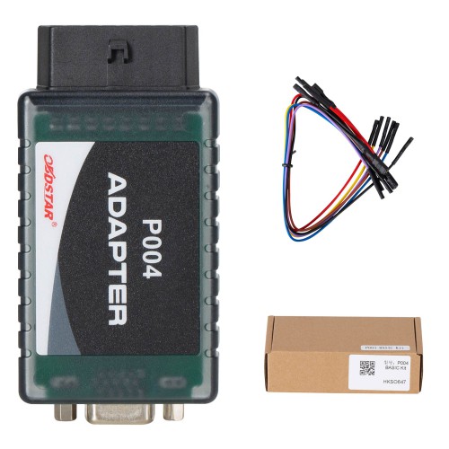 OBDSTAR P004 Adapter + P004 Jumper Airbag Reset Kit Working with X300 DP PLUS/Odomaster/P50