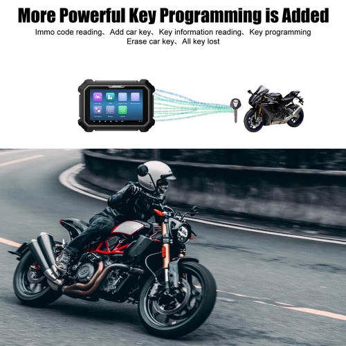 OBDSTAR MS80 Intelligent Powerful Motorcycle Diagnostic Tool Support IMMO Programming