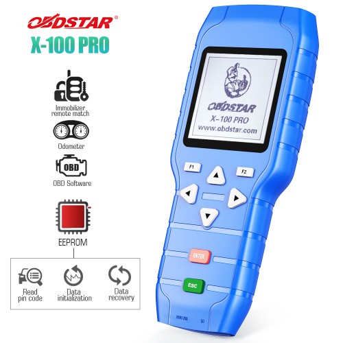 [UK/EU Ship] OBDSTAR X-100 PRO X100 Pro Auto Key Programmer (C+D) Type Get Free PIC and EEPROM 2-in-1 Adapter