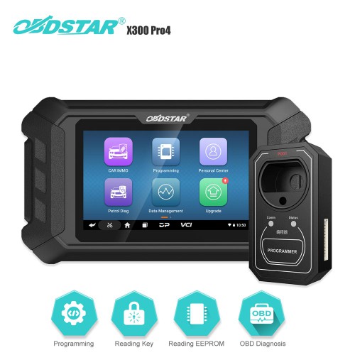 [No Tax] OBSDTAR X300 PRO4 Key Master 5 Car Key Programmer Same Immo Function as X300 DP Plus New Update For Toyota Volvo Peugeot&Citroen&DS IMMO
