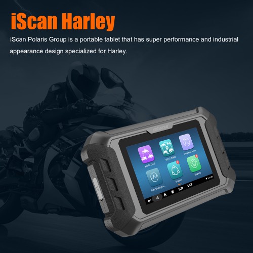 [UK/EU Ship] OBDSTAR iScan Harley Professional Motorcyle Key programming and Diagnose tool Support Multi-Language