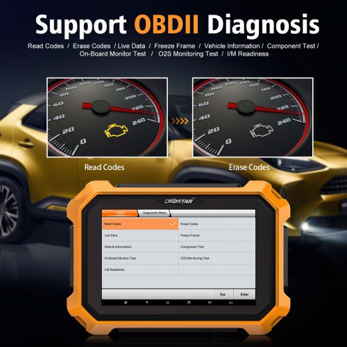 [UK/EU Ship] OBDSTAR X300 DP PLUS C Package Full Version Free Airbag Reset Kit FCA 12+8 Adapter and Toyota-30 Cable