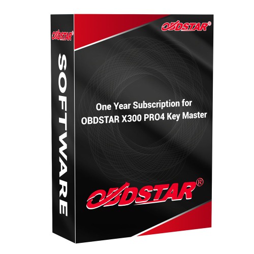 [Subscription] OBDStar X300 Pro4 & KeyMaster5 One Year Update Service