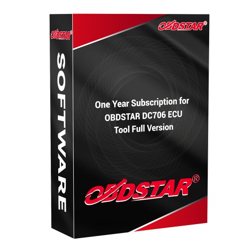 [Subscription] OBDSTAR DC706 FULL Version One Year Update Service