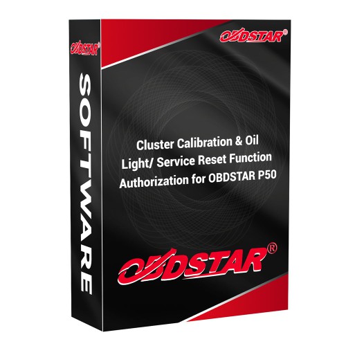 [Subscription] OBDSTAR P50 Open Odometer Reset + Oil Service Reset Functions with This Software