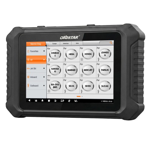 NEW OBDSTAR MarineMaster Marine Diagnostic Tool Full Configuration A+B+C+D for Jet ski, Outboard, Inboard, Generator Support 2 Years Free Update