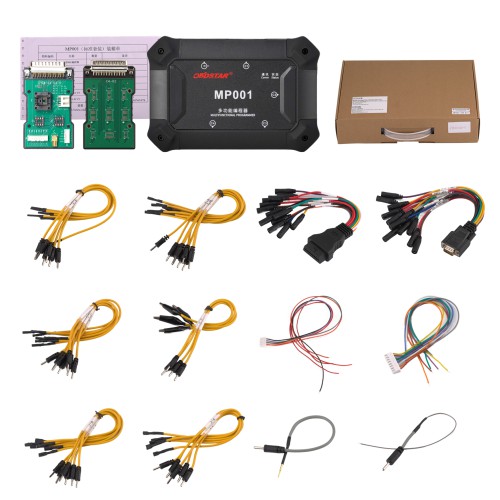 New OBDSTAR MP001 Set (MP001 Programmer+C4-01 Host + C4-02 Host + Jumper Wires + W004/W005/ECU Bench Jumper) work with DC706/X300 Classic G3/MK70/P50