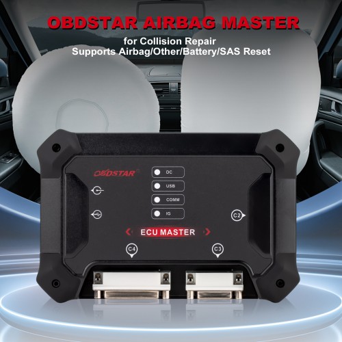 OBDSTAR ECU MASTER D Configuration - Collision Repair Airbag/Other/Battery/SAS Reset