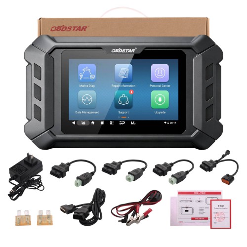 OBDSTAR iScan Global TOHATSU Marine Scanner Support Coding, Read/Clear Fault Codes, Data Flow, Action Test