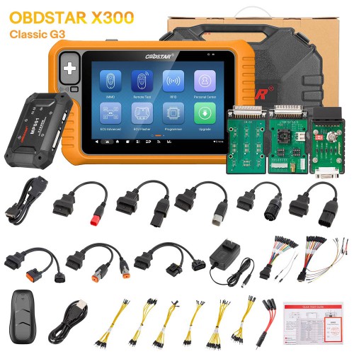 [Second Hand 95% New] OBDSTAR X300 Classic G3 A1+A2 Full Version Activate Mileage Correction, Airbag Reset, ECU Flash License UK Ship