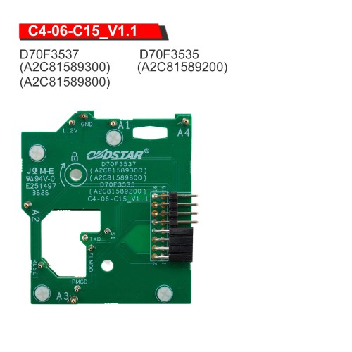 OBDSTAR Solderfree MQB(5A)V850 Adapter Kit Work with MQB All Key Lost RH850/V850 Kit