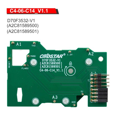 OBDSTAR Solderfree MQB(5A)V850 Adapter Kit Work with MQB All Key Lost RH850/V850 Kit