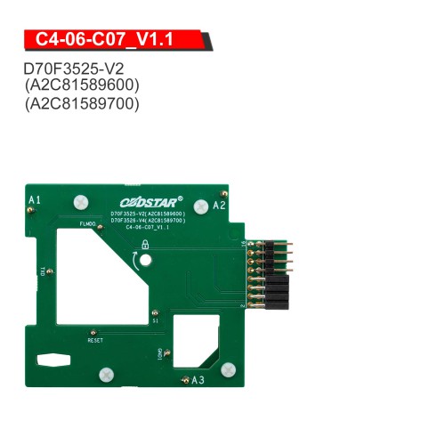 OBDSTAR Solderfree MQB(5A)V850 Adapter Kit Work with MQB All Key Lost RH850/V850 Kit