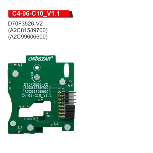 OBDSTAR Solderfree MQB(5A)V850 Adapter Kit Work with MQB All Key Lost RH850/V850 Kit