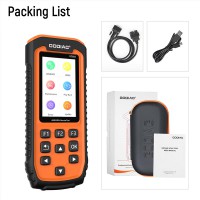 [UK/EU Ship] GODIAG GD203 Dual System ABS SRS OBD2 Diagnose Scan Tool with 28 Special Functions Lifetime Free Update Online