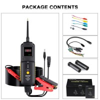 GODIAG GT102 PIRT Power Probe DC 6-40V Vehicles Electrical System Diagnosis/ Fuel Injector Cleaning and Testing/Relay Testing
