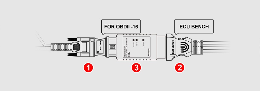 OBDSTAR P003 Harness Connection Diagram 02